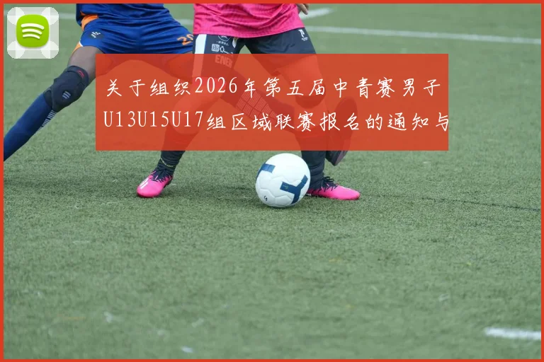 关于组织2026年第五届中青赛男子U13U15U17组区域联赛报名的通知与要求
